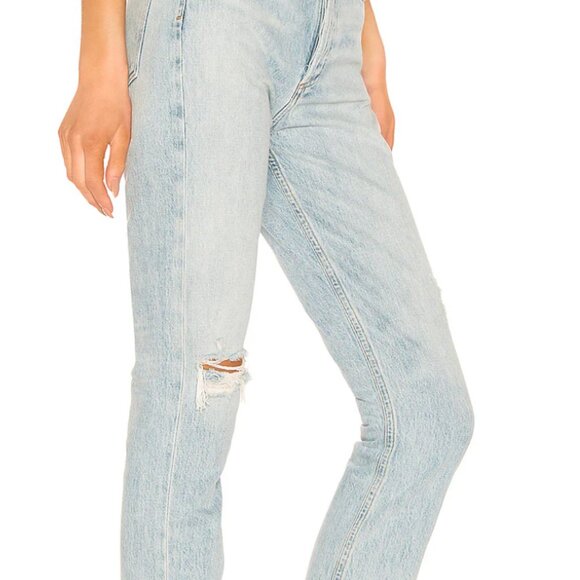 AGOLDE Riley High Rise Straight Crop - Picture 2 of 3